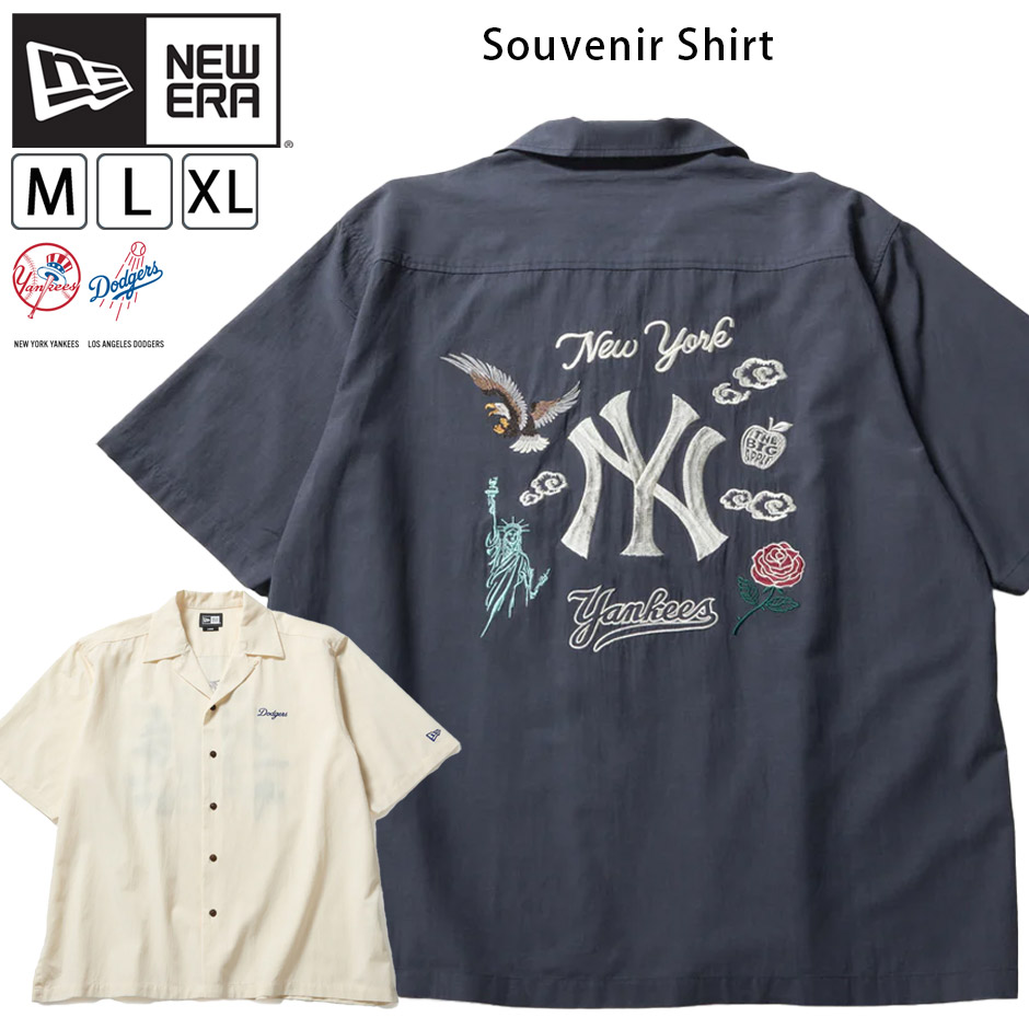 NEW ERA（ニューエラ） スーベニア ヤンキース ドジャース 半袖 シャツ