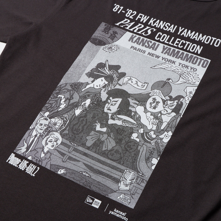 山本寛斎　yamamoto kansai Ｔシャツ　期間限定　値下げ NEW ERA（ニューエラ） NEW ERA Tシャツ 半袖 コットン TEE kansai