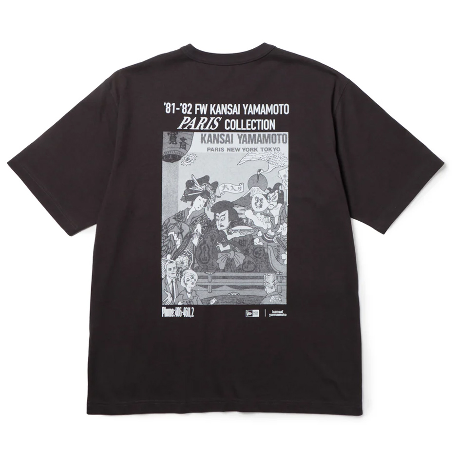 山本寛斎　yamamoto kansai Ｔシャツ　期間限定　値下げ NEW ERA（ニューエラ） NEW ERA Tシャツ 半袖 コットン TEE kansai