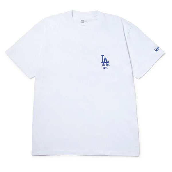 NEW ERA ニューエラ Tシャツ 半袖 LA ドジャース ロゴ クルー