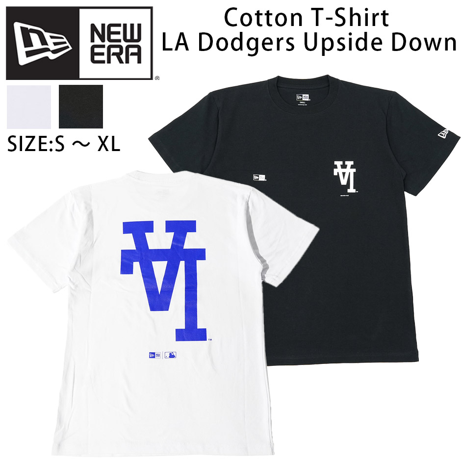 NEW ERA ニューエラ Tシャツ 半袖 LA ドジャース MLB upside