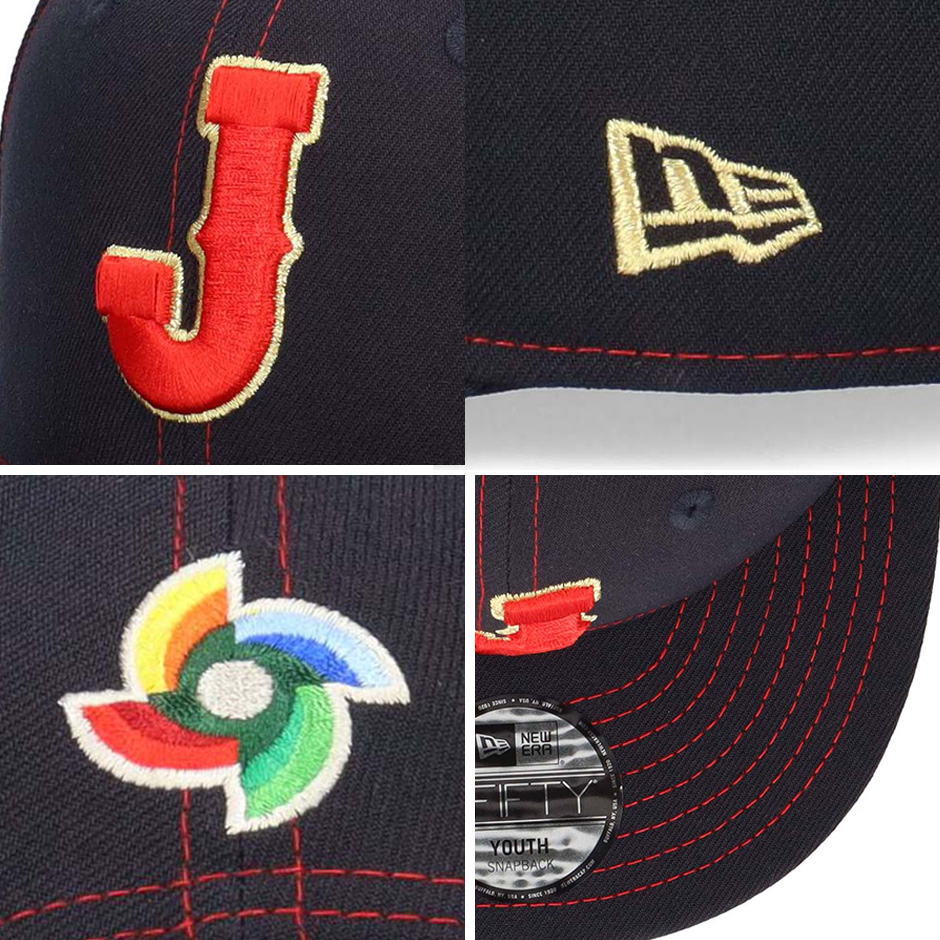 NEW ERA（ニューエラ） ユース 9FIFTY WBC 侍ジャパン キッズ Jロゴ
