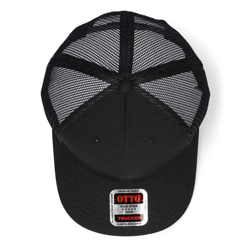 【OTTO製】KBS, INC. ダンプトラックサービス メッシュキャップ OTTO】フラットバイザーメッシュキャップ HIGHCROWN オリジナル