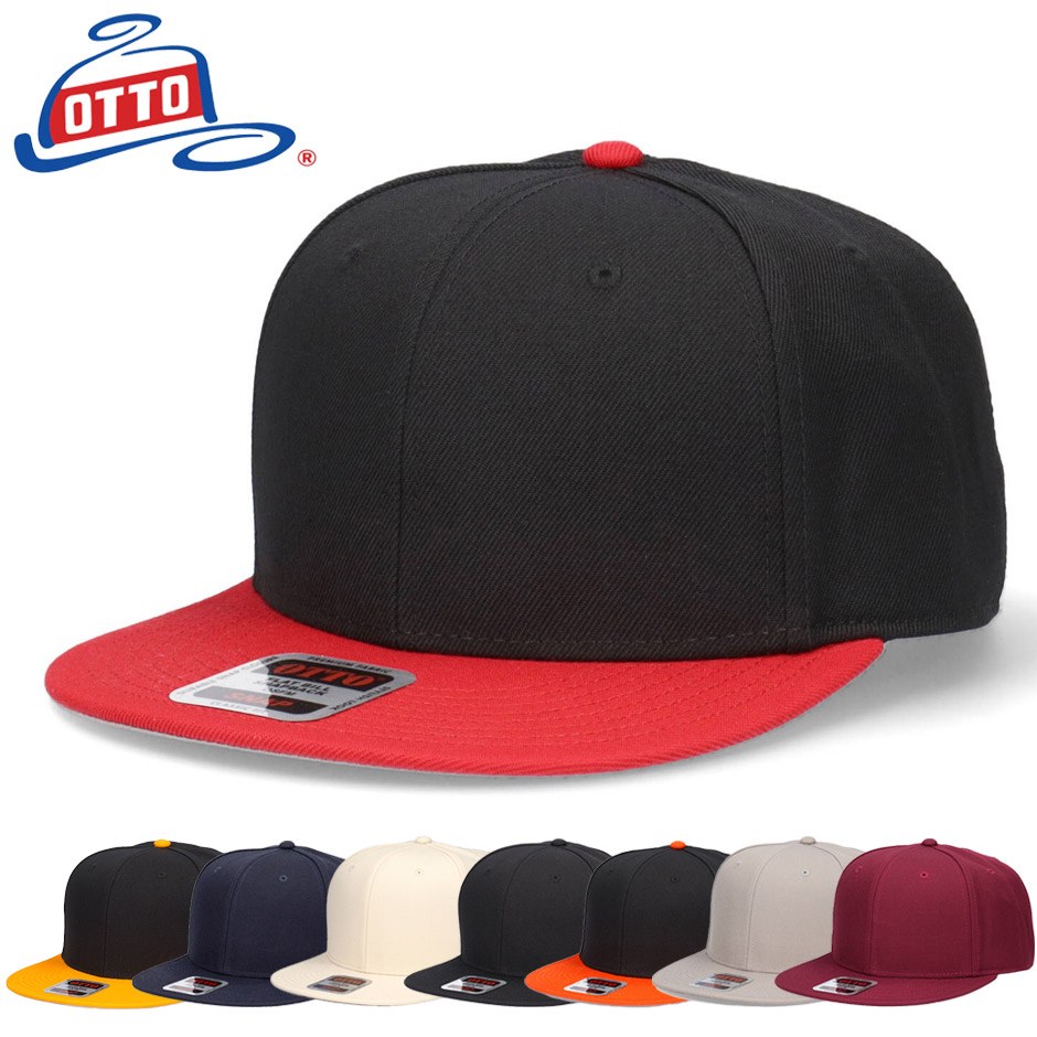 その他のブランド（other）/キャップ BASIC CAP オットー フラットバイザー キャップ 無地 バイカラー OTTO シンプル
