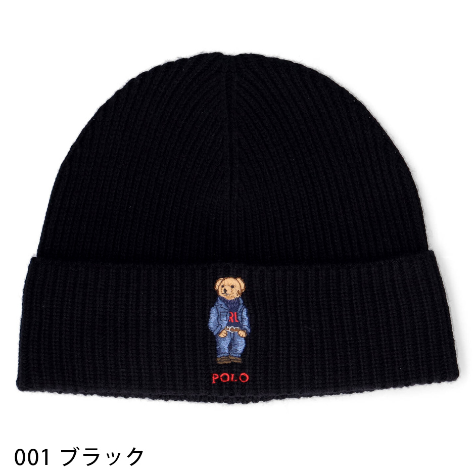 ニット帽 ポロ ラルフローレン ニット帽 デニム ベア ニットキャップ POLO RALPH LAUREN ポロベアー ニット ラルフ ビーニー polo ラフル帽子 PC1268｜inreason｜04