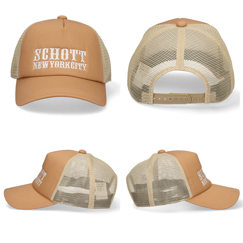 Schott N.Y.C ショット ニューヨーク シティ メッシュ キャップ