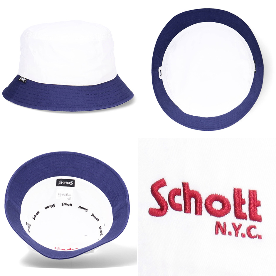 Schott NEW ERA バケットハット NEW ERA（ニューエラ）の「Schott×NEWERA/ショット×ニューエラ