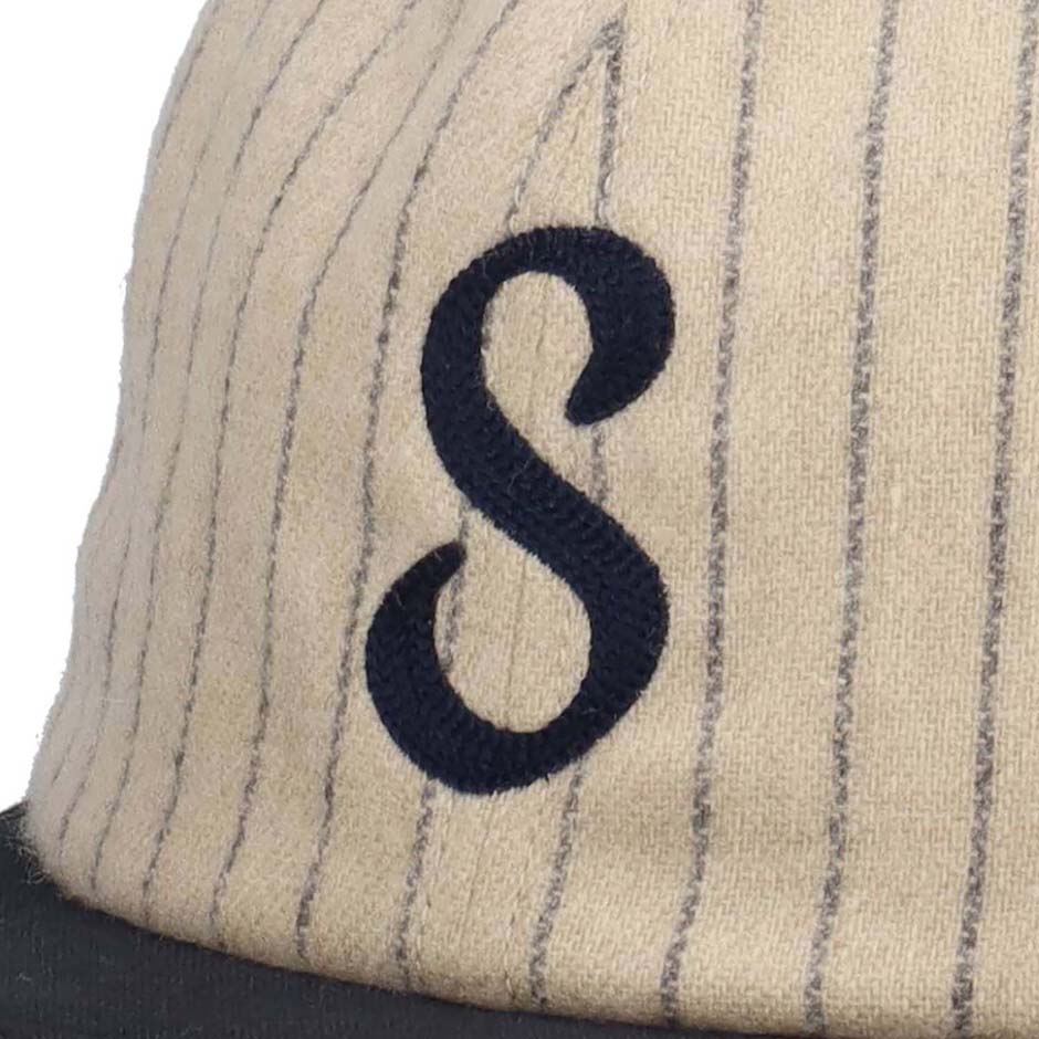 Schott N.Y.C ショット ストライプ フランネル Sロゴ ウール