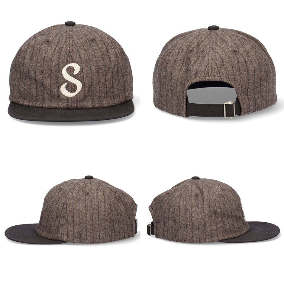 Schott N.Y.C ショット ストライプ フランネル Sロゴ ウール