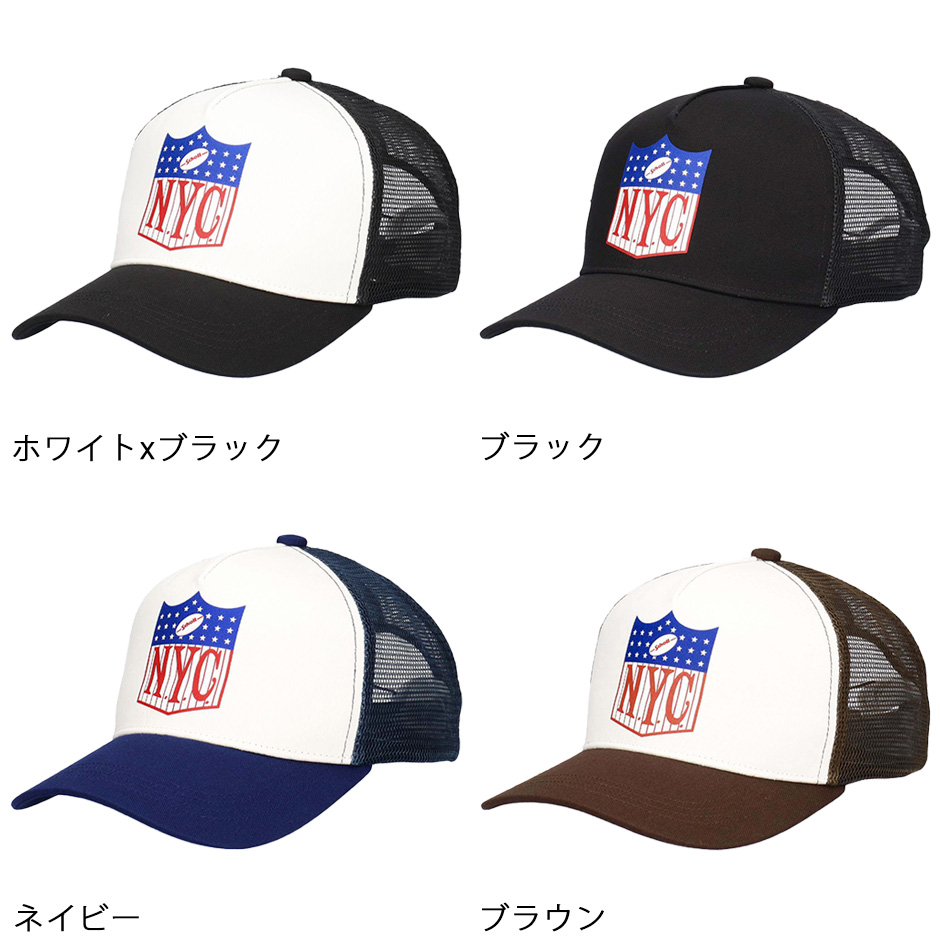 Schott N.Y.C ショット NYC メッシュ キャップ 帽子 シンプル