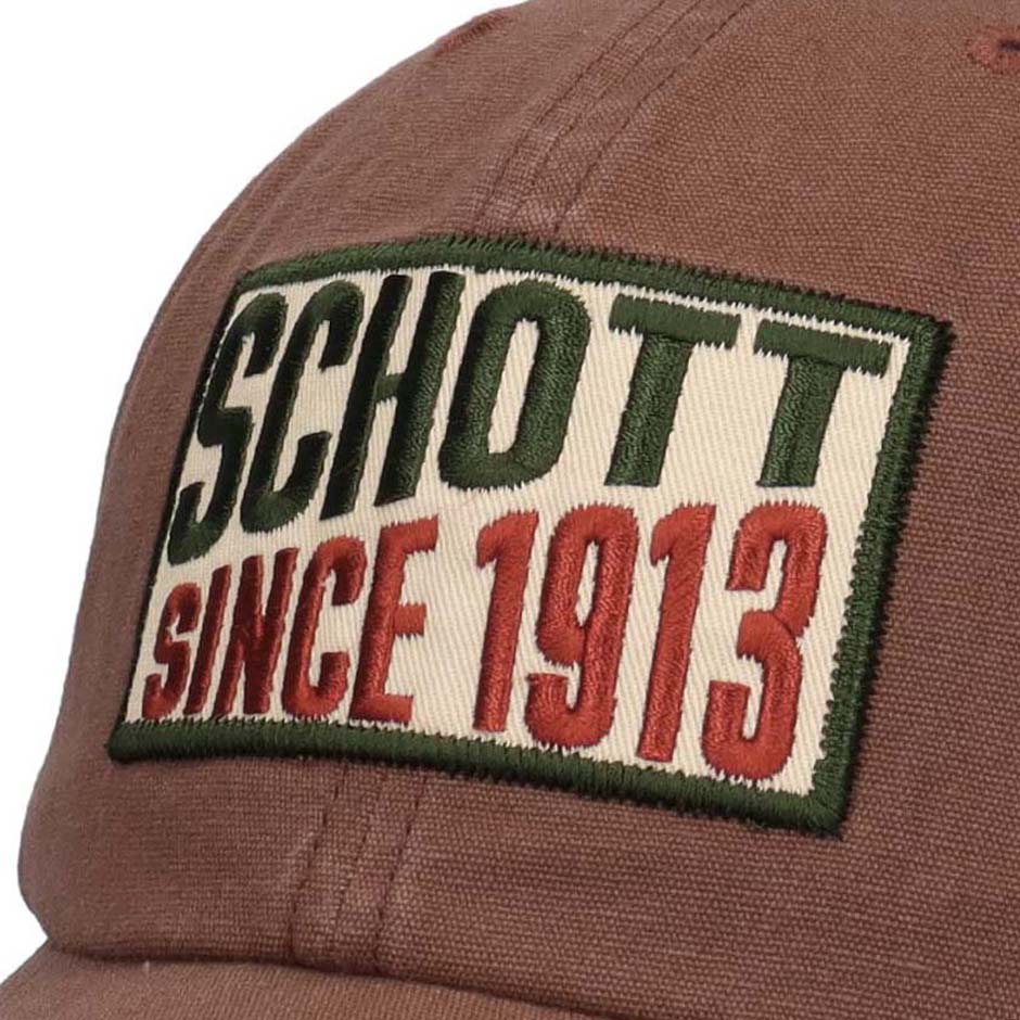 Schott N.Y.C（ショット） Schott ウオッシュド カモメッシュ キャップ