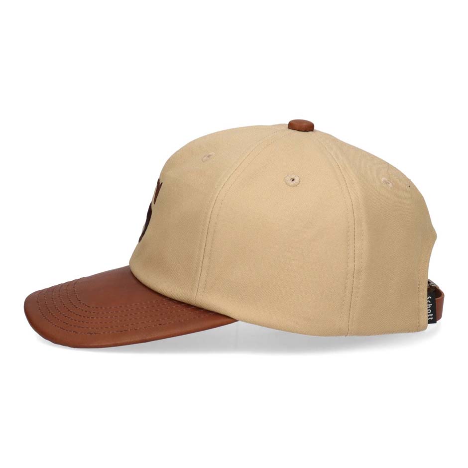 Schott N.Y.C（ショット） Schott ダック & レザー キャップ 帽子