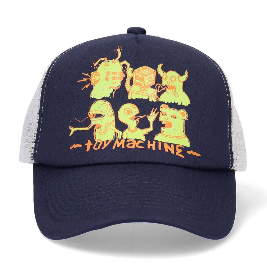 TOY MACHINE トイマシーン メッシュ キャップ 帽子 スケーター