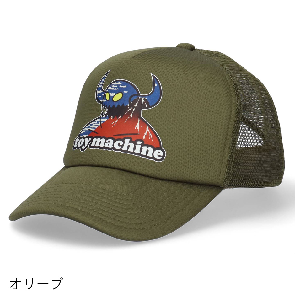 TOY MACHINE トイマシーン モンスター メッシュ キャップ 帽子