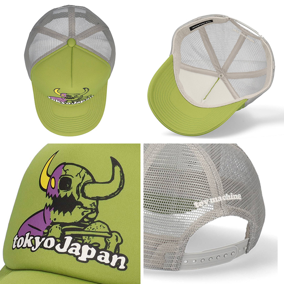 Tokyo Machine Hat TOY MACHINE(トイマシーン) TOKYO メッシュ キャップ 帽子 東京 ジャパン スケーター スケボー アメカジ ブランド ...