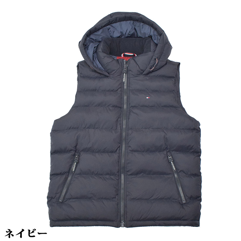 トミー ヒルフィガー ベスト 中綿ベスト アウター ジャケット フード付き Tommy Hilfiger 中綿ジャケット ブランド 防寒 HOODED  VEST 150AN614 :tmb-150an614:INREASON - 通販 - Yahoo!ショッピング