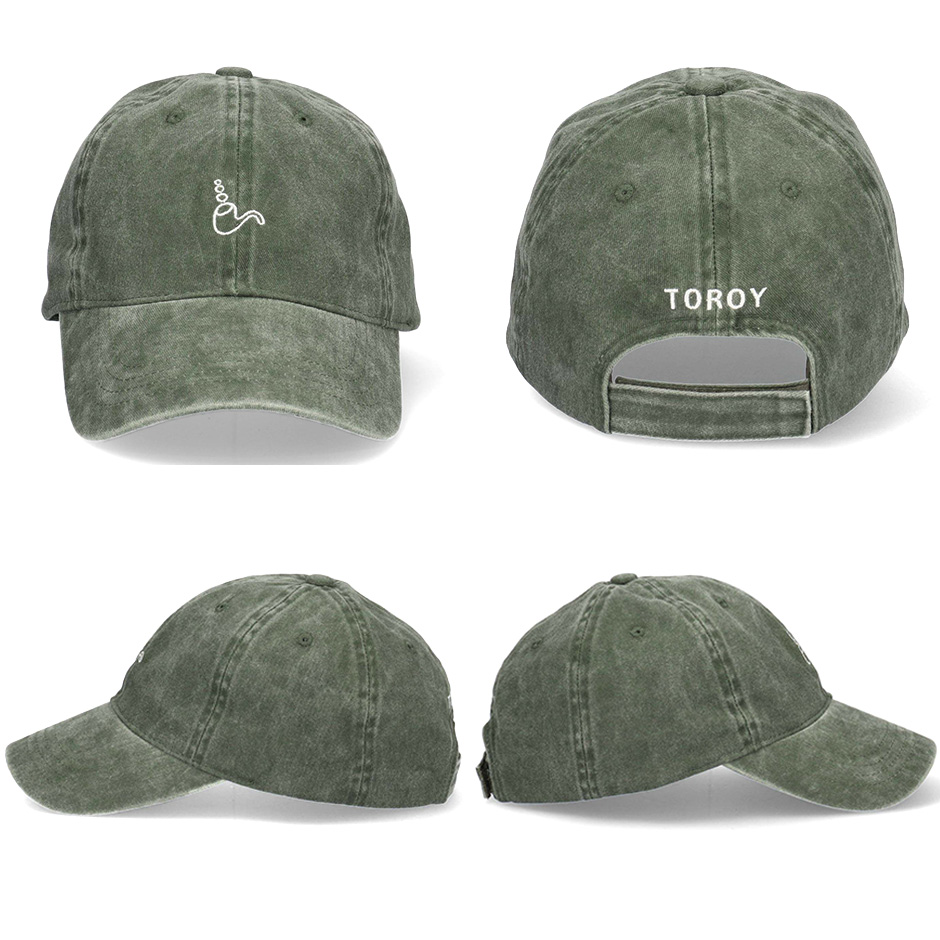 TOROY（トロイ） キャップ ロゴキャップ 帽子 サイズ調節可能 敬老の日