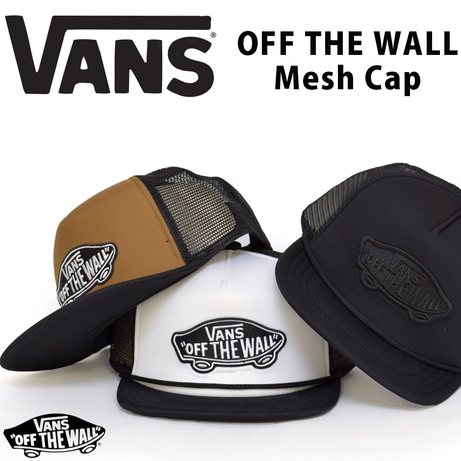 VANS メッシュ キャップ 帽子 OFF THE WALL メンズ ヴァンズ