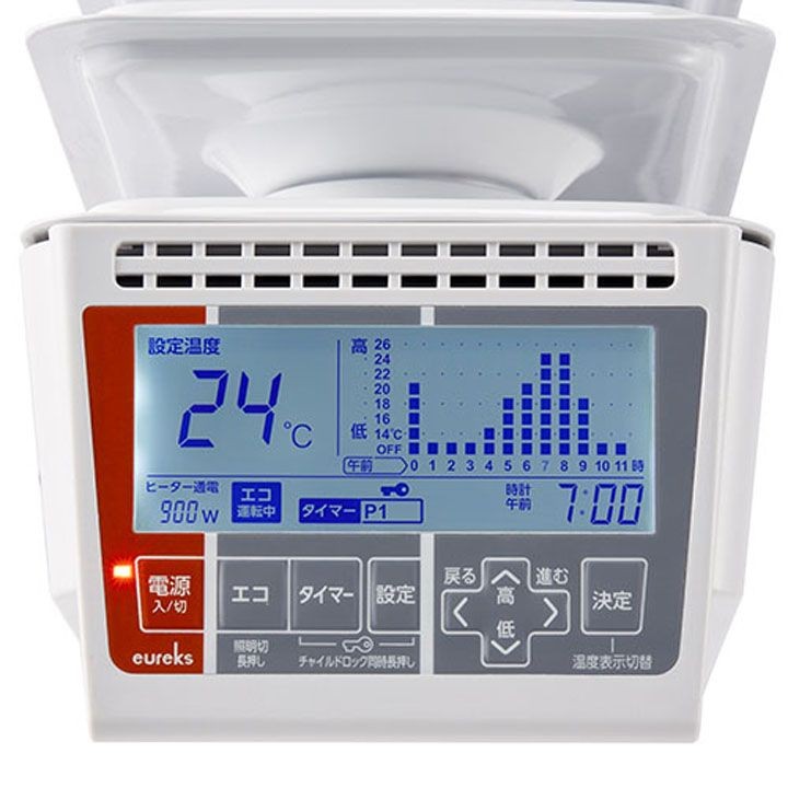 LFX11EH-IW フルオートマイコンオイルヒーター LFX11EH ユーレックス株式会社 安心の国産オイルヒーター | オイルヒーター