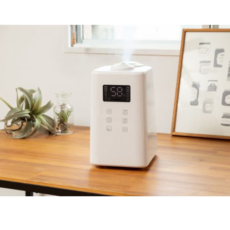 ハイブリッド式加湿器　ASH-6012／W アルファックス・コイズミ 加湿器 おしゃれ アロマ 超音波式