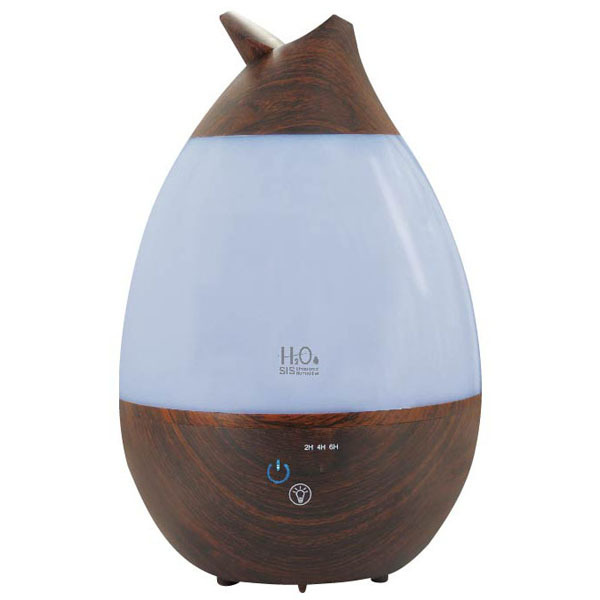 加湿器 スチーム式 おしゃれ アロマ 加湿 超音波式 3L 上部給水