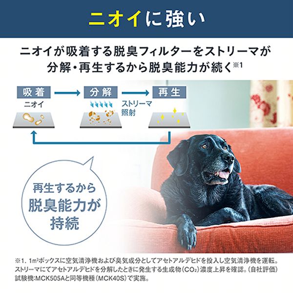 エアクリーナーDAIKINパワフル加湿ニオイ花粉ハウスダストお掃除かんたんダブル方式スリムタワー型寝室子ども部屋ワイヤレスリモコンエアクリーナーDAIKINパワフル加湿加湿ストリーマ空気清浄機ホワイトダイキン 