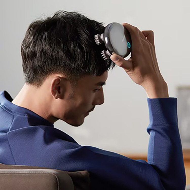 PHILIPSヘッドケアヘッドスパ頭皮ブラシ頭皮マッサージマッサージ防水防塵軽量設計PPM1301DGミニヘッドケアブラシPHILIPS 