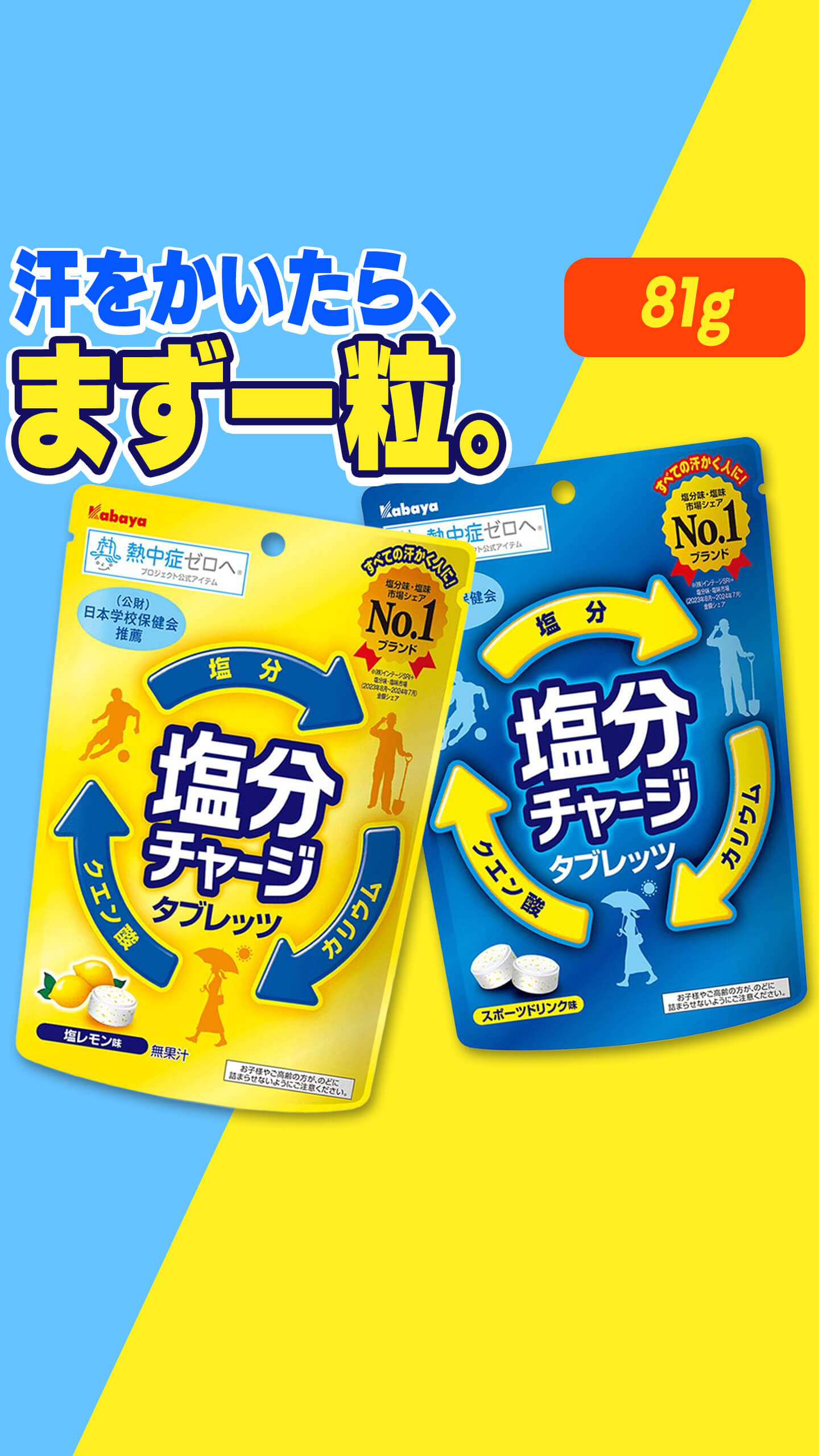 塩分チャージタブレッツ