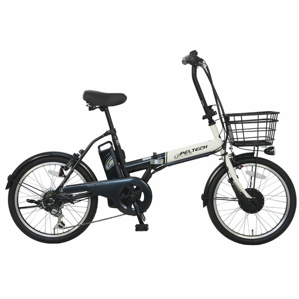 電動自転車 PELTECH折り畳み電動アシスト自転車 20インチ折り畳み外装6段変速 12.0Ah (簡易組立必要品) TDN-208L-LG-12AH (代引不可)(TD)｜insair-y｜04