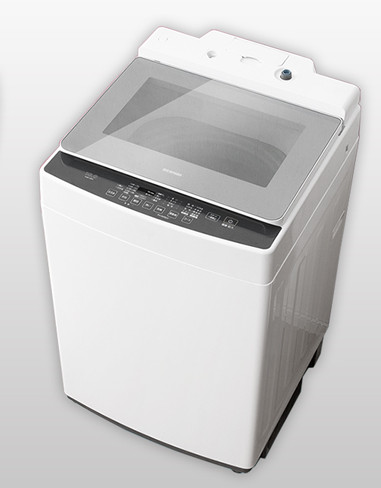 洗濯機 10kg 縦型洗濯機 洗剤自動投入 設置対応 リサイクル対応 アイリスオーヤマ おしゃれ 4人家族 部屋干しモード タイマー 全自動洗濯機  IAW-T1001 KAW-100A