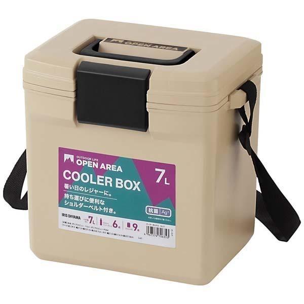 IRIS OHYAMA クーラーボックス 小型 保冷ボックス 7L ハード