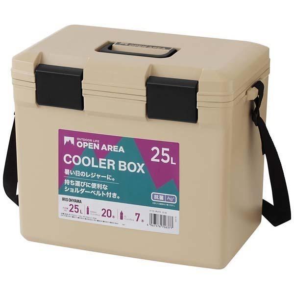 IRIS OHYAMA クーラーボックス 小型 25L 釣り ハード ペット