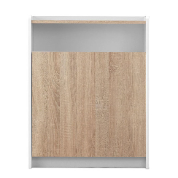 IRIS OHYAMA（アイリスオーヤマ） ゴミ箱 おしゃれ 北欧 ホワイト 棚