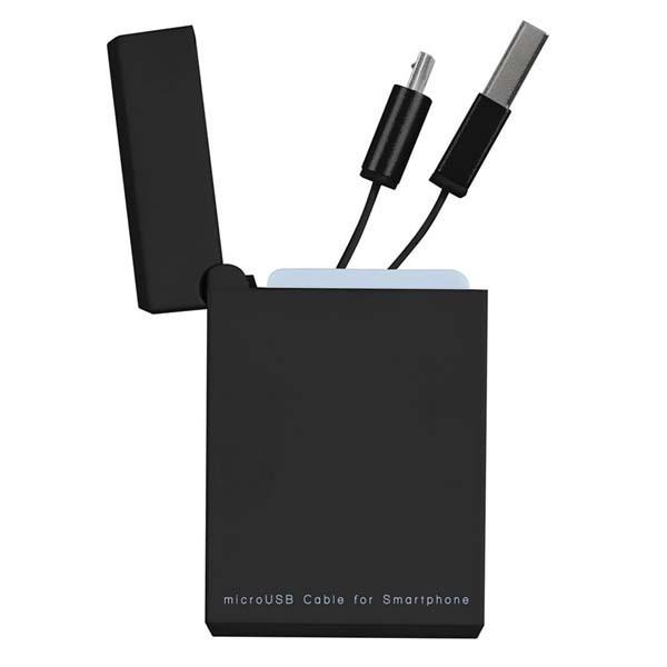 USB充電/データ転送ケーブル(Micro B収納式) GH-UCRMBR-BK・WH グリーンハウス (TC)(B)｜insdenki-y｜02