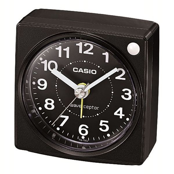 CASIO（カシオ） 目覚まし時計 シンプル 電波 アナログ コンパクト TQ