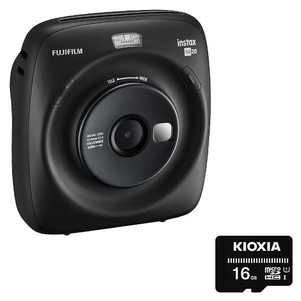 チェキスクエア instax SQUARE SQ20 マイクロSDカード 16GB セット (D