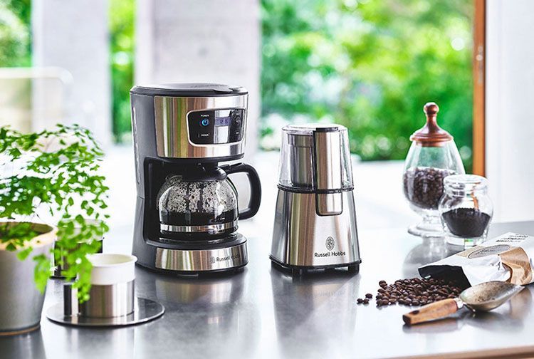 コーヒーメーカー ラッセルホブス Russell Hobbs ベーシックドリップ 5カップ ペーパーフィルターレス タイマー 正規販売店 76jp ウエノ電器paypayモール店 通販 Paypayモール