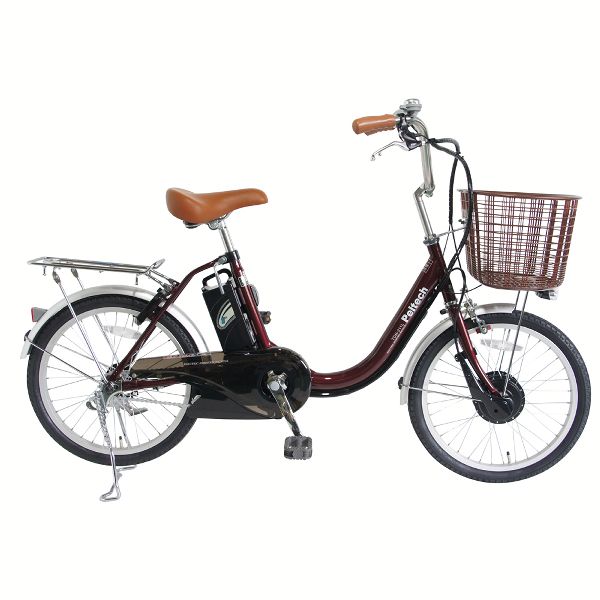 100％完成車納品) PELTECH電動アシスト自転車 20インチ シングル 8.0Ah