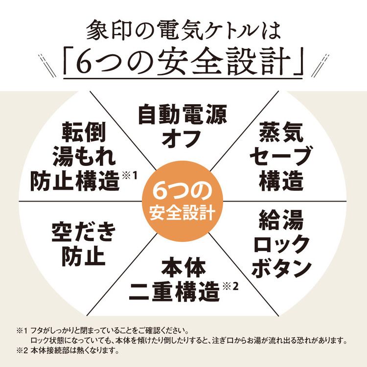 象印ケトル大きめckva12CKVA12ハイパワー1.2L水量窓安全設計清潔象印電気ケトル 