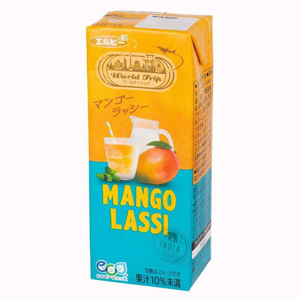 ネクター ミルクコーヒー ラッシー マンゴー 4種類 72本 飲料まとめ売り‼️ エルビー 飲料 紙パック飲料 WorldTrip WorldTripマンゴーラッシー