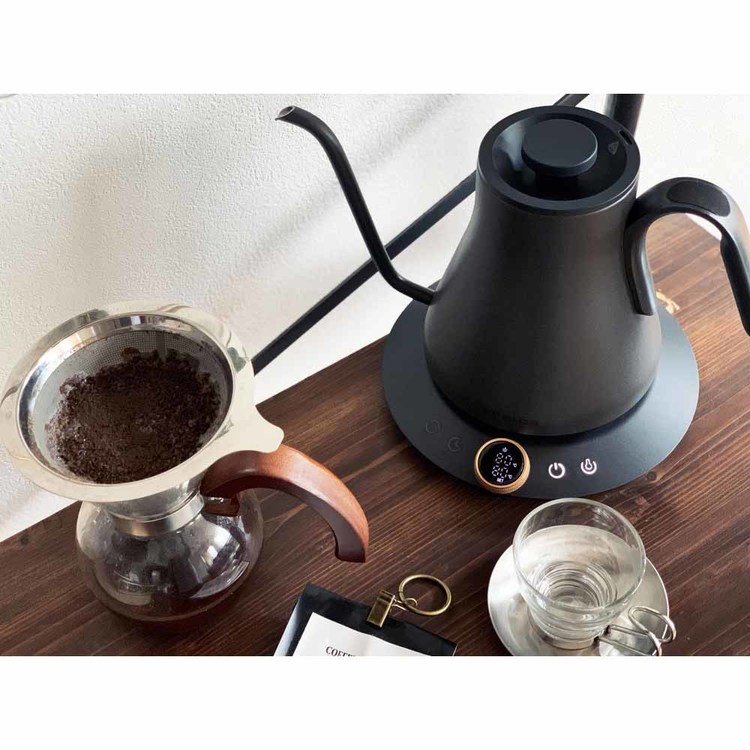 EPEIOS Fine&Flow 電気ケトル ブラック 黒 EPEIOS（エペイオス） 電気ケトル ドリップケトル EPEIOS Fine＆Flow