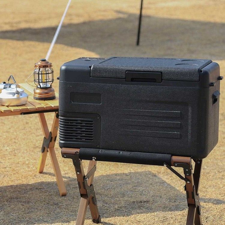 車載冷蔵冷凍庫 コンパクト冷蔵庫 22L ブラック VS-CB122 : ウエノ電器