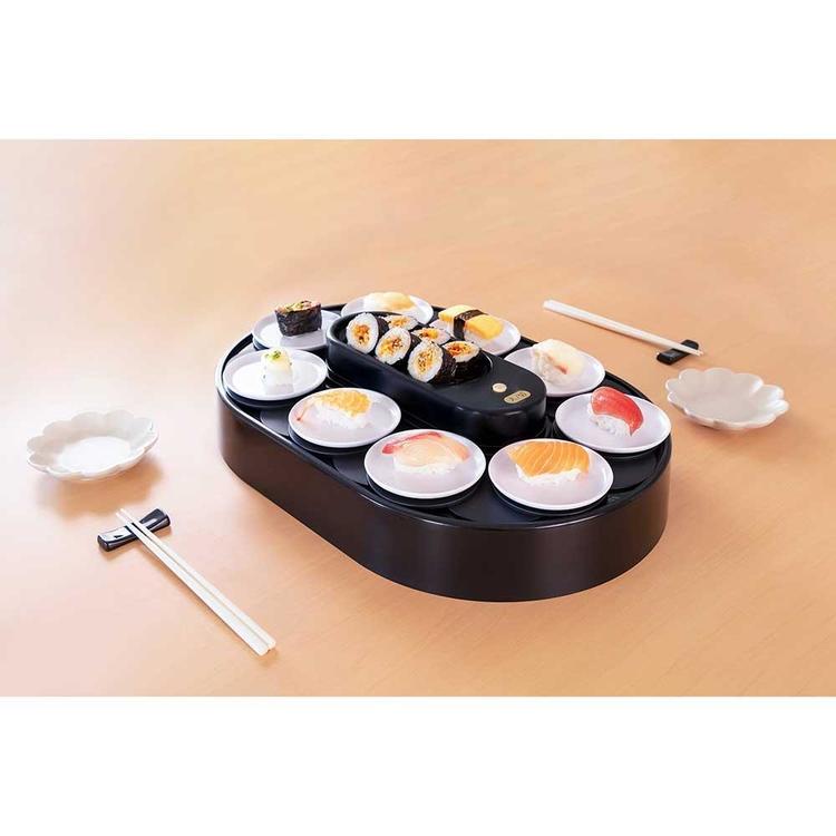 我が家の回転寿司トレイン パーティーグッズ 回転寿司 レーン お皿 10