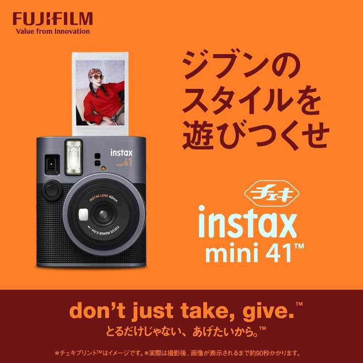 チェキカメラアナログカメラmini41チェキカメラ　INS　MINI41富士フイルム 
