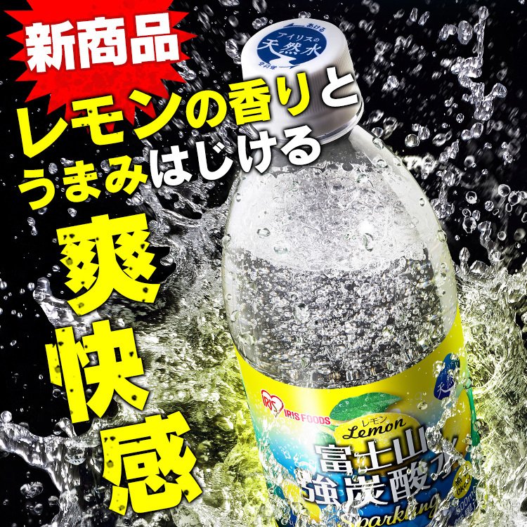 炭酸水 500ml 24本 最安値 強炭酸 強炭酸水 国産 ラベルレス ミネラルウォーター アイリスオーヤマ 箱 富士山の強炭酸水(代引き不可)  :310791:ウエノ電器 Yahoo!店 - 通販 - Yahoo!ショッピング