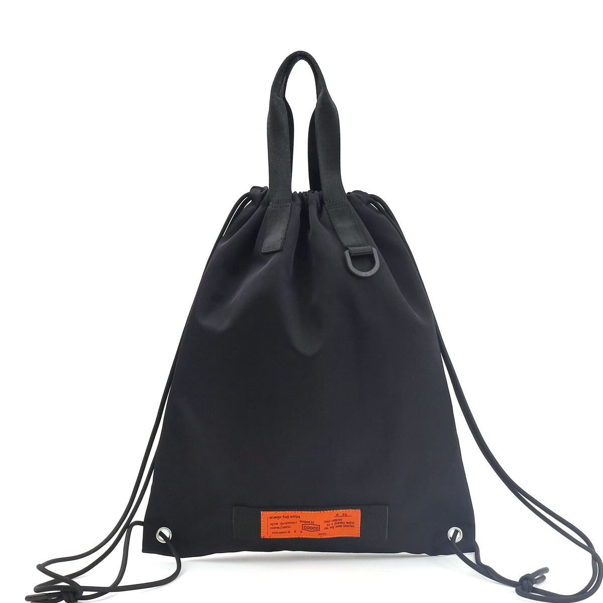 COOCO（クーコ） 巾着リュック 巾着 巾着ショルダー トートバッグ 撥水