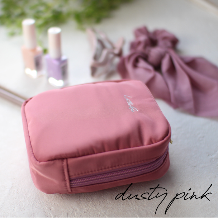 ポーチ 化粧ポーチ ミニポーチ コスメポーチ 小物入れ メイクポーチ ポーチ トラベル 旅行 可愛い コンパクト バッグインバッグ スクエアポーチ | リルビー | 07