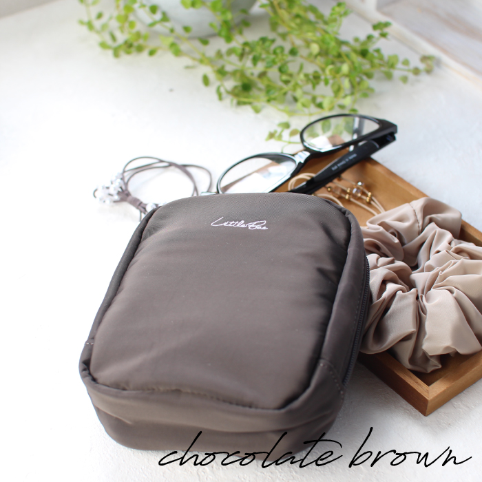 ポーチ 化粧ポーチ ミニポーチ コスメポーチ 小物入れ メイクポーチ ポーチ トラベル 旅行 可愛い コンパクト バッグインバッグ スクエアポーチ | リルビー | 11