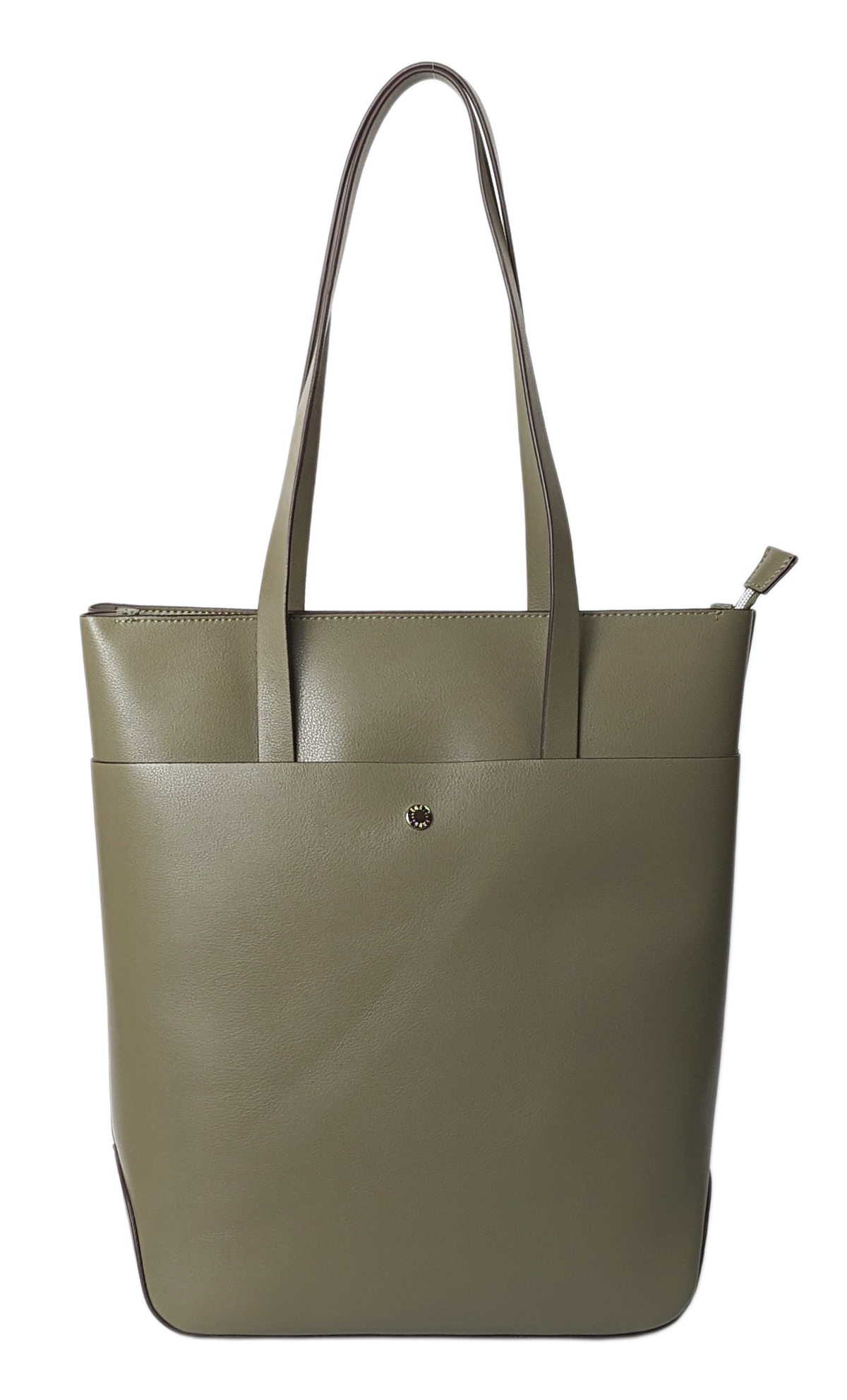 トートバッグ レディース 軽い パソコン タテ型 かるいかばん ファスナー 大容量 a4 おしゃれ かわいい 肩掛け 手提げ 大きめ 仕切り シンプル 通勤 通学 | Legato Largo | 09