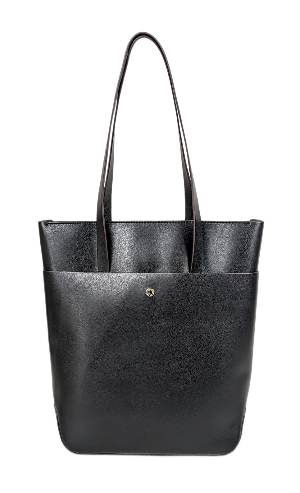 トートバッグ レディース 軽い パソコン タテ型 かるいかばん ファスナー 大容量 a4 おしゃれ かわいい 肩掛け 手提げ 大きめ 仕切り シンプル 通勤 通学 | Legato Largo | 01